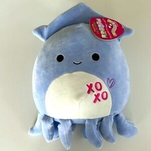 NWT Squishmallow Plush Octopus Kellytoy Stacy XO